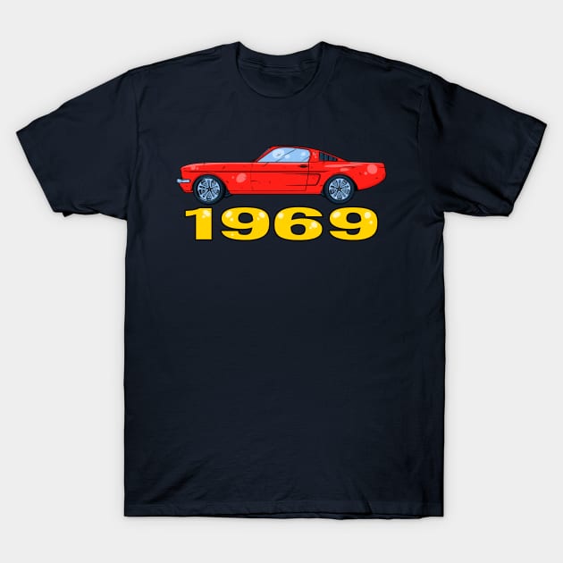 Ford Mustang T-Shirt by vanpaul54